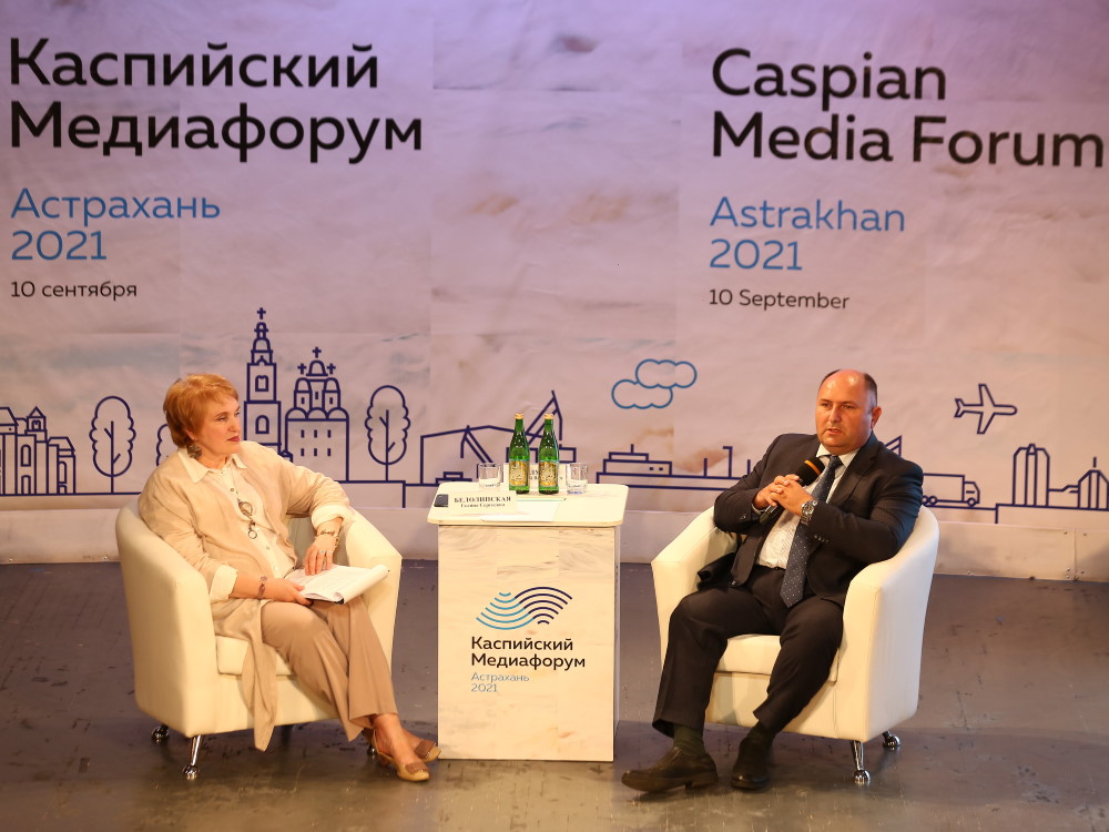 Галина Белолипская: «Каспийский медиафорум — важное событие для молодых журналистов АГУ»