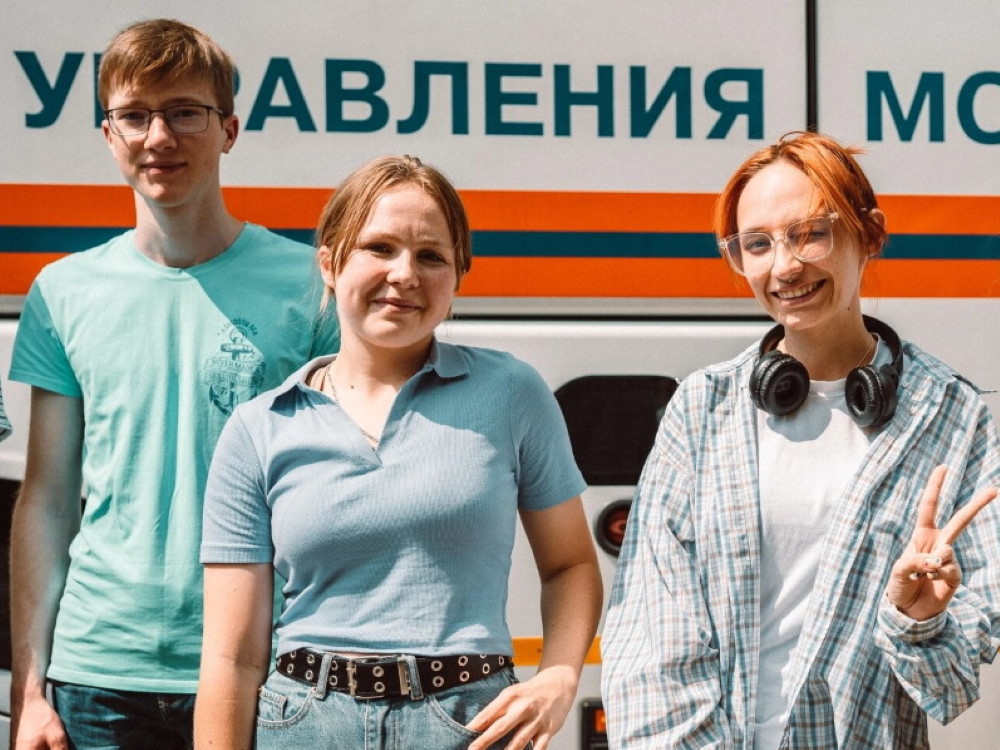 Приятное с полезным: студентка АГУ практиковалась на «Территории смыслов»