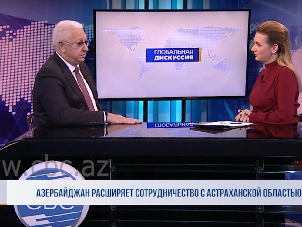 Константин Маркелов стал гостем студии азербайджанского телеканала