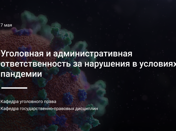 Юристы АГУ рассказали о мерах наказания для нарушителей самоизоляции