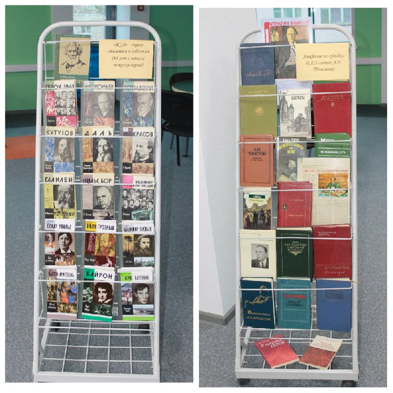 Научная библиотека приглашает на выставки книг