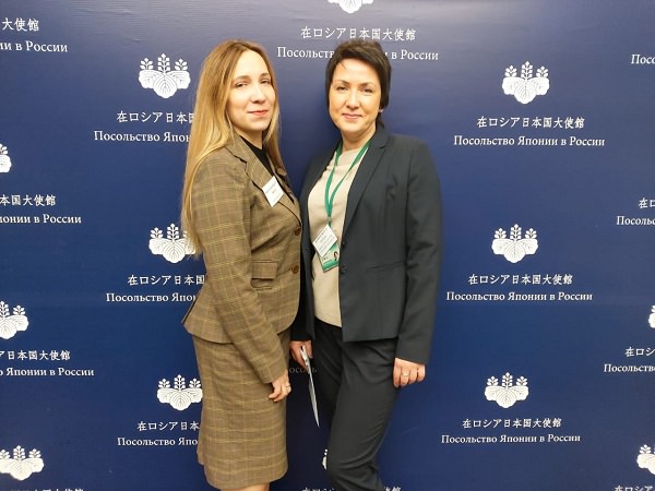 Представитель Астраханского госуниверситета выступила в Посольстве Японии в России