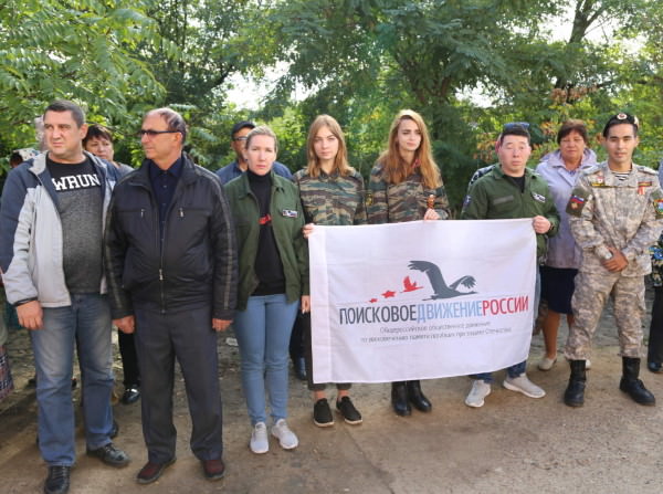 Поисковики колледжа АГУ проводили в последний путь солдата войны