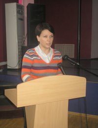 Выступление М.С. Безугловой на открытии Осеннего научно-практического семинара АОШГО