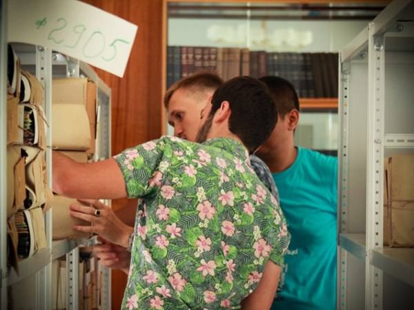 Студенты Астраханского госуниверситета поработали с документами прошлого