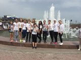 Студенты АГУ приняли участие в легкоатлетической эстафете