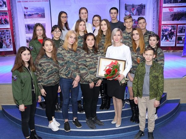Студенты колледжа АГУ — участники ежегодной патриотической акции
