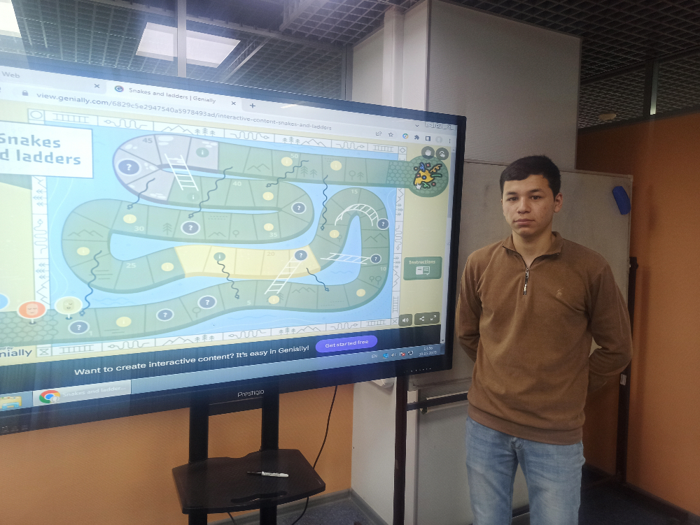 Первокурсники АГУ разработали образовательные игры для школьников


