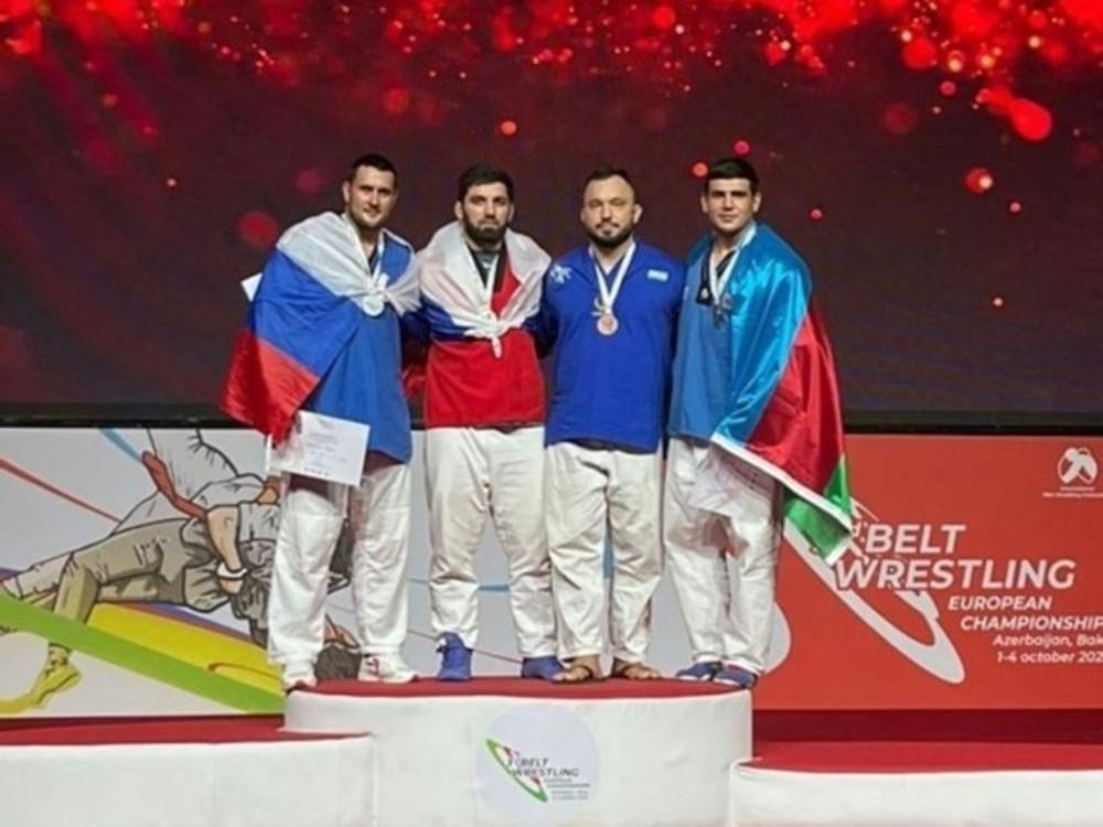 Студент АГУ стал чемпионом Европы по борьбе на поясах