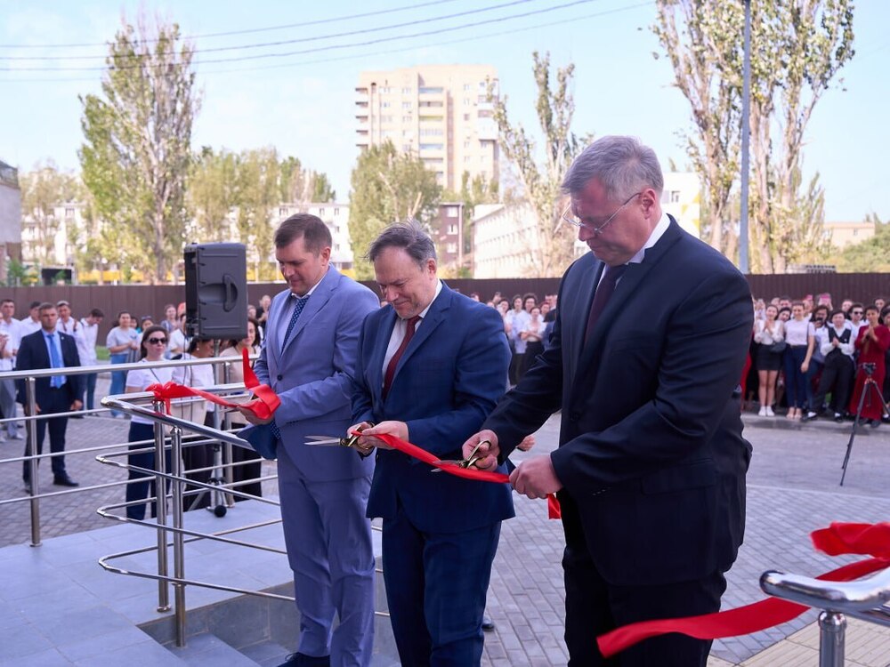 В АГУ открыли новый комплекс общежитий