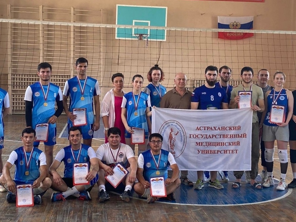 Новая победа волейбольной сборной АГУ