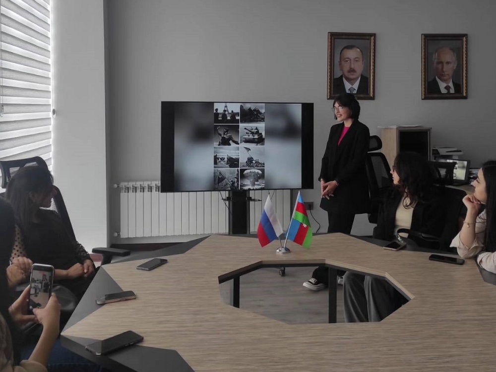 В представительстве АГУ в Баку прошло патриотическое мероприятие