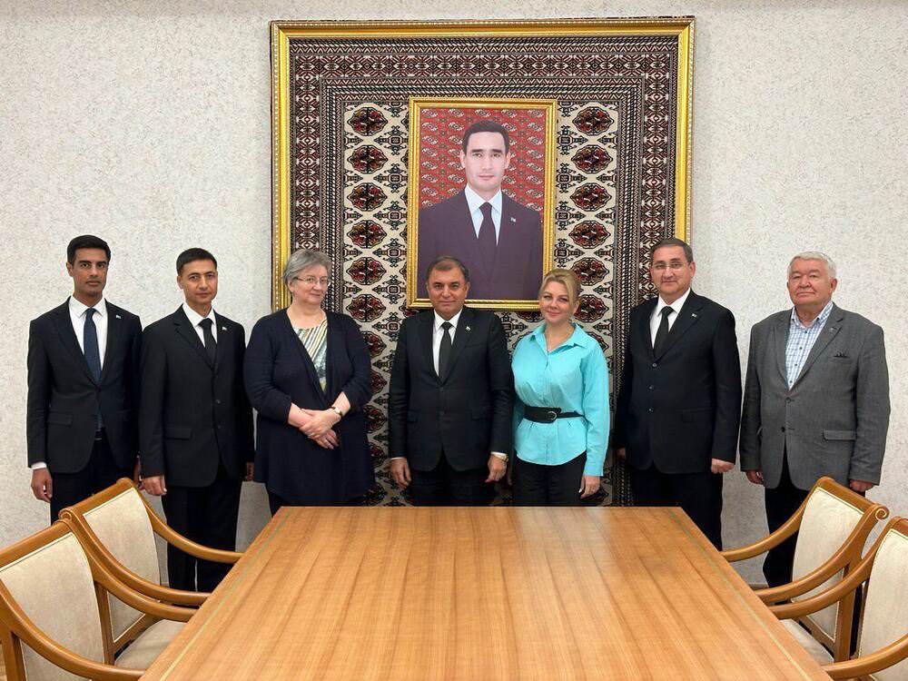 Ангелина Фадина завершила работу в Туркменистане