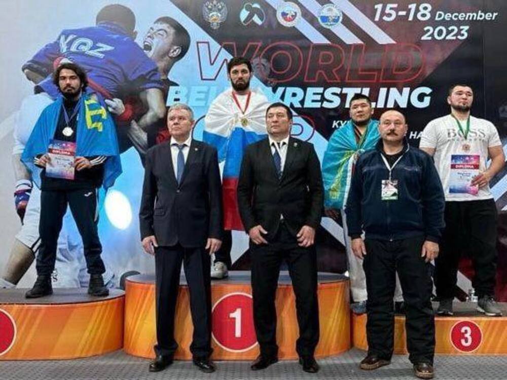 Спортсмен АГУ выиграл Кубок мира по борьбе на поясах