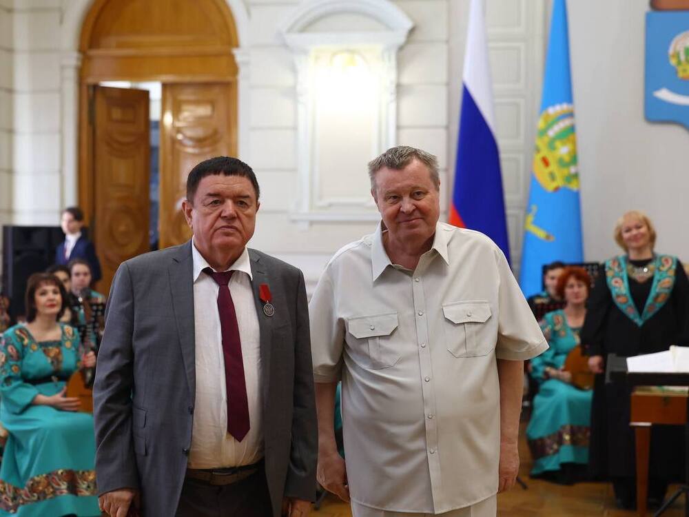 Александр Лунёв получил государственную награду президента РФ