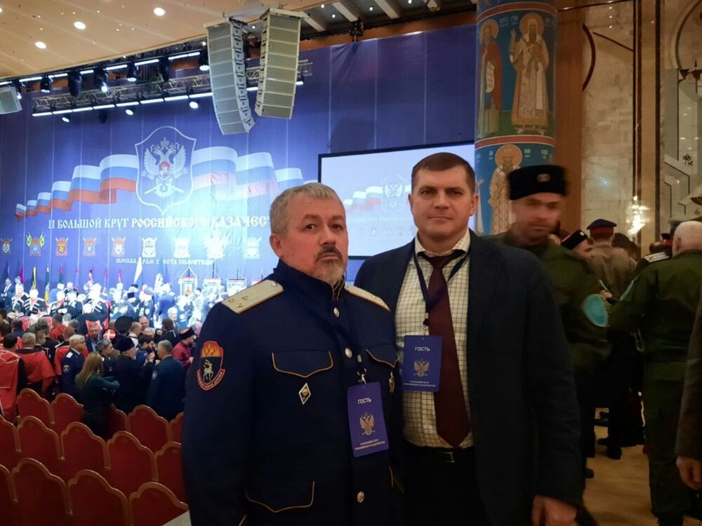 Об опыте казачьей сотни АГУ рассказали в столице