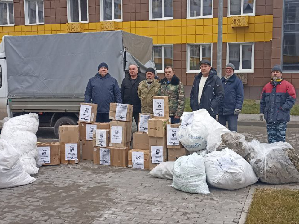 АГУ направил партию гуманитарной помощи для военнослужащих в зону СВО