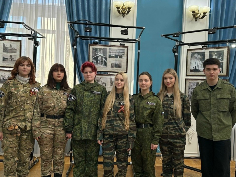 Бойцы поискового отряда «Патриот» АГУ приняли участие в патриотическом мероприятии