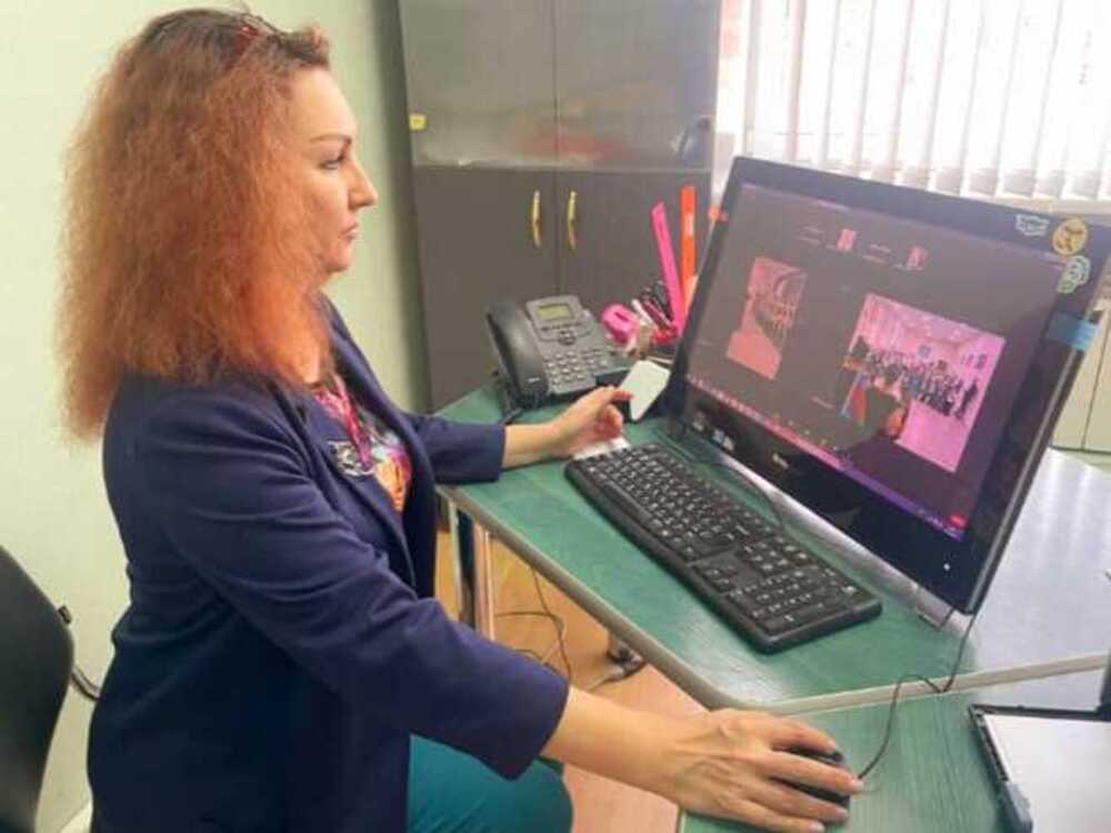 Представитель АГУ рассказала о работе факультетов на мероприятии в Азербайджане